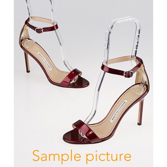 SALE Manolo Blahnik Chaos Sandal - Picture 6 of 7